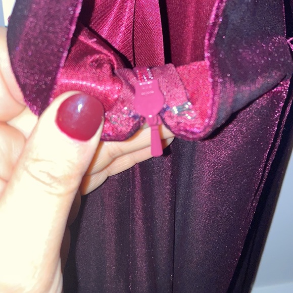 Revelry Bridesmaid Dress, NWT, burgundy, size 8 - Picture 9 of 14